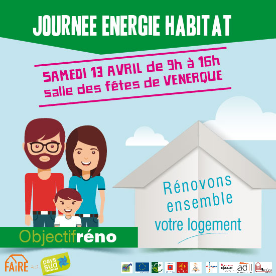 Clim&Chauff participe à la Journée Energie Habitat Venerque 13 Avril 2019